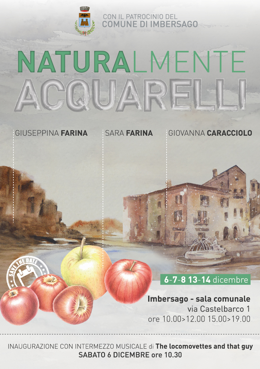 “Naturalmente Acquarelli” dicembre 2015 “Naturalmente Acquarelli” dicembre 2015
