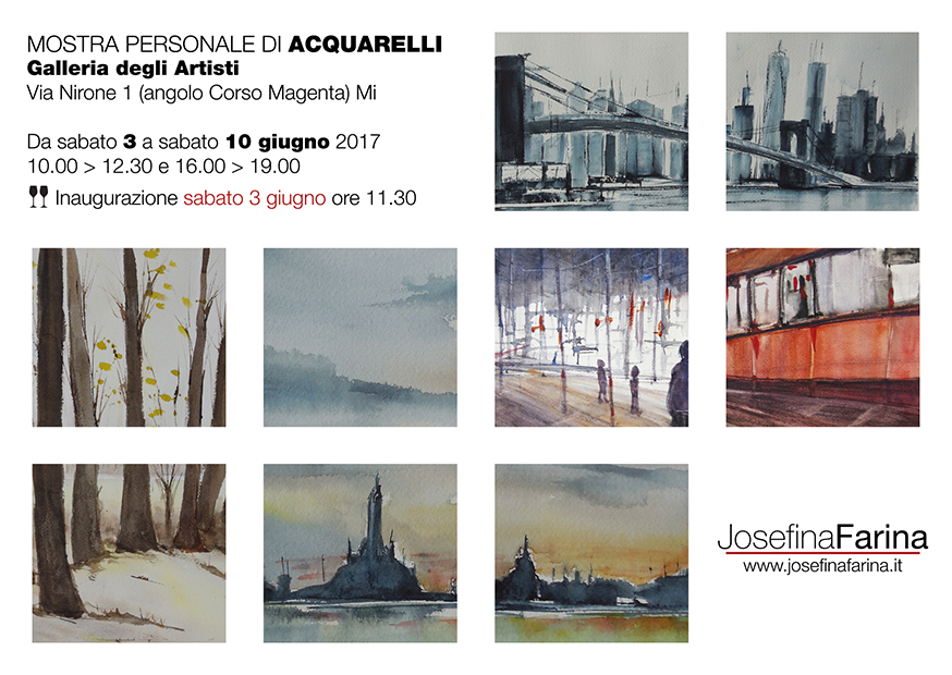 Mostra Personale – giugno 2017 Mostra Personale – giugno 2017
